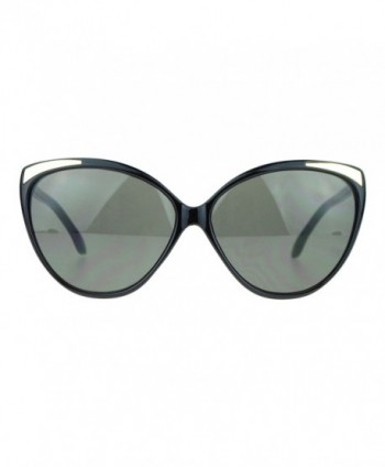 SA106 Womens Oversize Butterfly Sunglasses