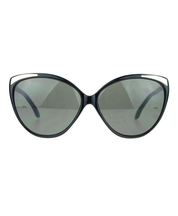 SA106 Womens Oversize Butterfly Sunglasses