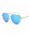 BVAGSS Rimless Oversized Sunglasses Colorful
