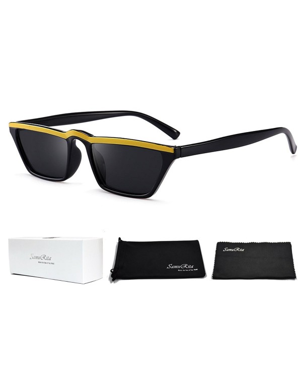 SamuRita Square Sunglasses Stylish Shades