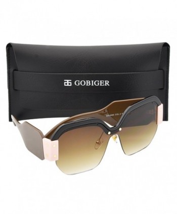 Gobiger Rimless Sunglasses Designer Glasses