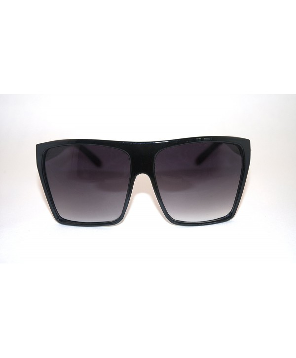 Womens Sophisticated Black Frame Sunglasses