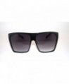 Womens Sophisticated Black Frame Sunglasses