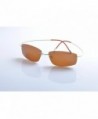 Rimless sunglasses