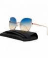 VIVIENFANG Mirrored Oversized Sunglasses 86931D