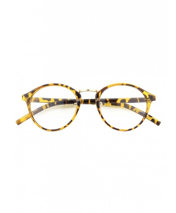Vintage Inspired Horned Glasses Tortoise