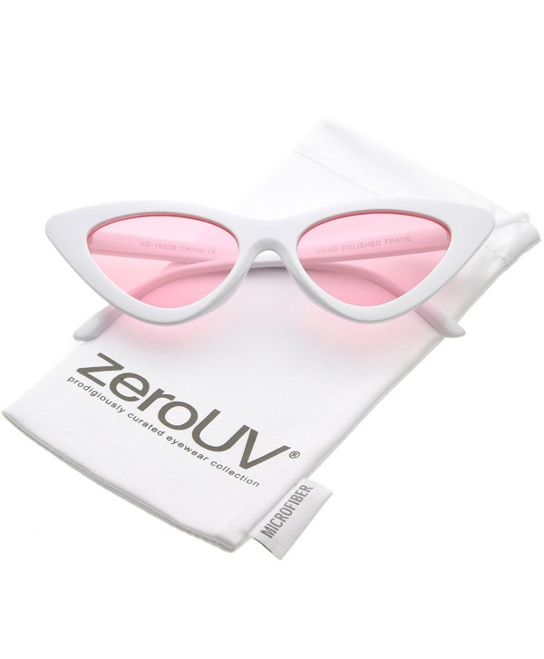 zeroUV Womens Exaggerated Tinted Sunglasses