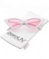 zeroUV Womens Exaggerated Tinted Sunglasses