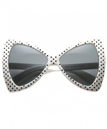 zeroUV Fashion Bow Tie Oversized Sunglasses