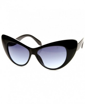 zeroUV Extremely Oversized Pointed Sunglasses