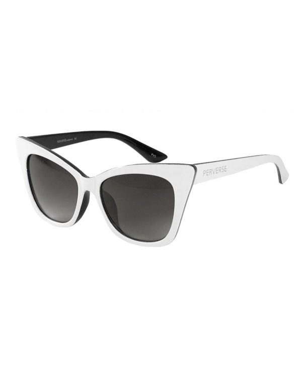 PERVERSE Sunglasses JenJen Cat eye White