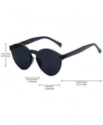 Rimless sunglasses