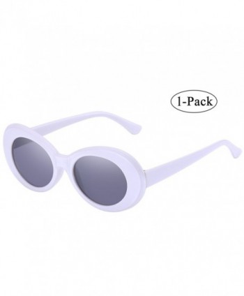 Retro Goggles Cobain Sunglasses white grey