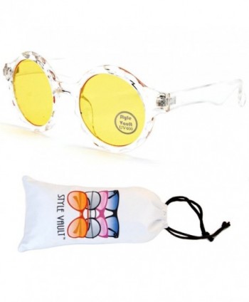 V130 vp Style Vault Sunglasses Clear Yellow