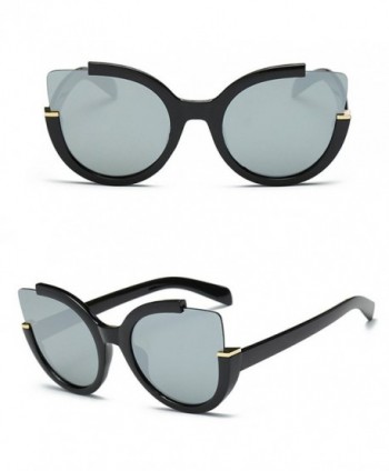 Doober Vintage Mirrored Oversized Sunglasses