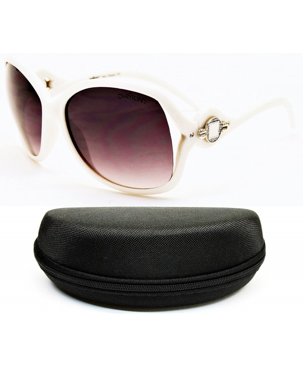 Diamond Eyewear Oversized Butterfly Sunglasses