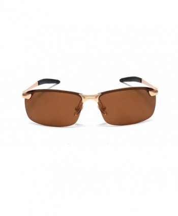 GAMT Classic Semi rimless Polarized Sunglasses