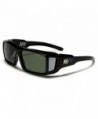 Barricade Fit Over Black Sunglasses Polarized