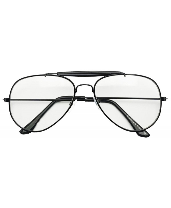 SunglassUP Oversize Aviator Plastic Glasses