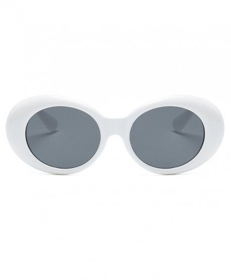 Clout Goggles Sunglasses Women Kurt Cobain Oval Frame Sun Glasses K0567 ...