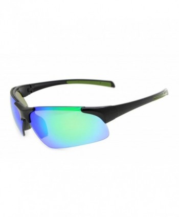 Eyekepper Polycarbonate Half Rimless Green Mirror