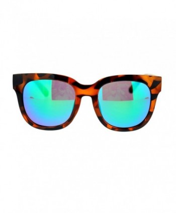 Womens Boyfriend mirrored Sunglasses Tortoise