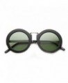 zeroUV Oversized Two Toned Sunglasses Matte Black Chrome