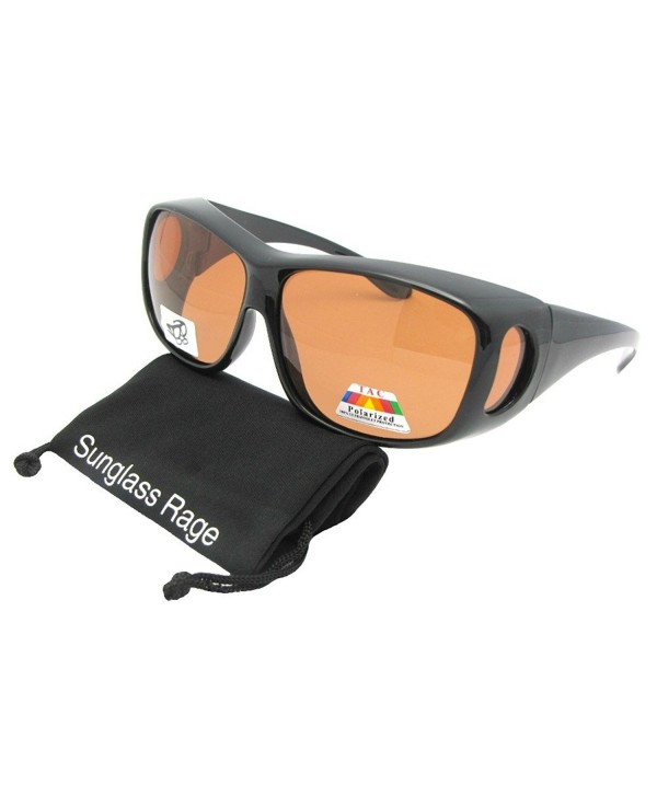 Style F15 Polarized Sunglasses Frame Amber