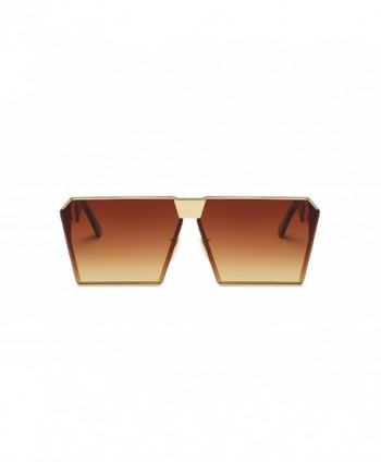 VATENANI Oversized Mirrored Polarized Sunglasses