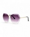 Rimless sunglasses