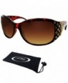 Black Crystal Sunglasses Brown Tortoise