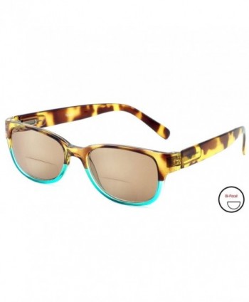 Calabria Bi Focals Sunglasses Matching Tortoise Blue