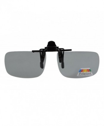 Eyekepper Rectangular Polarized Clip Sunglasses