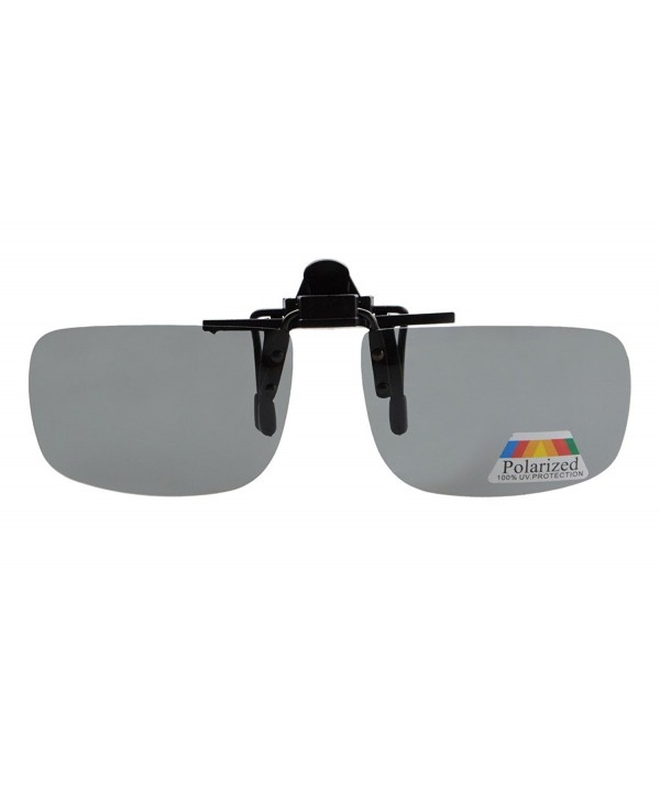 Eyekepper Rectangular Polarized Clip Sunglasses