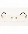 Rimless sunglasses