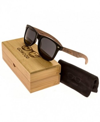 Walnut Wayfarer Sunglasses Polarized GOWOOD