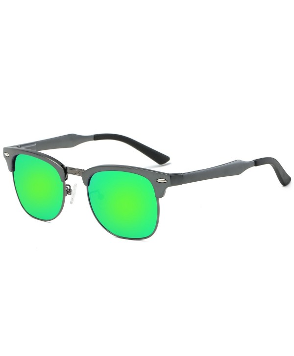 Galulas Semi rimless Sunglasses Polarized Reflective