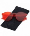 LKEYE Fashion Rimless Sunglasses Transparent LK1737