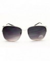 Semi-rimless sunglasses