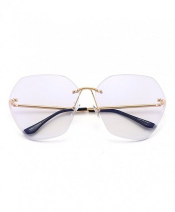 Rimless sunglasses