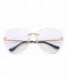 Rimless sunglasses