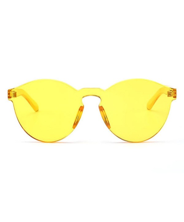 Armear Oversized Rimless Sunglasses Colored