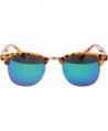 Semi-rimless sunglasses