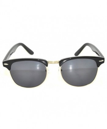 Semi-rimless sunglasses