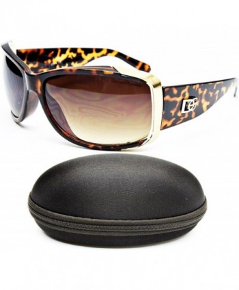 Designer Eyewear Oversized Sunglasses Tortoise