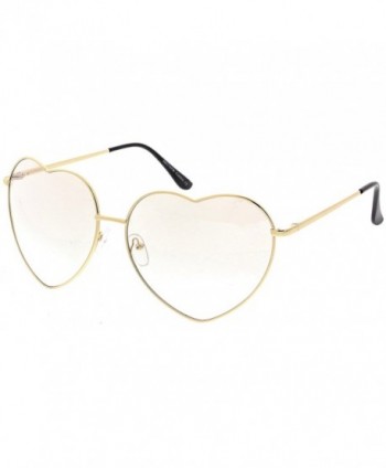 sunglassLA Oversize Metal Sunglasses Colored