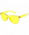 sunglassLA Rimless Rimmed Sunglasses Colorful