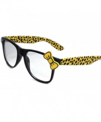 Hello Kitty Wayfarer Glasses Yellow