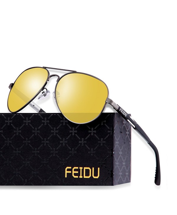 FEIDU Polarized Aviator Sunglasses Glasses