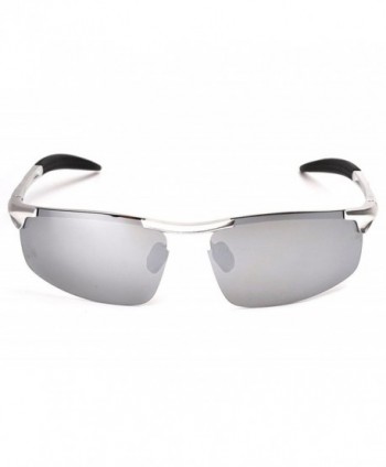 Semi-rimless sunglasses